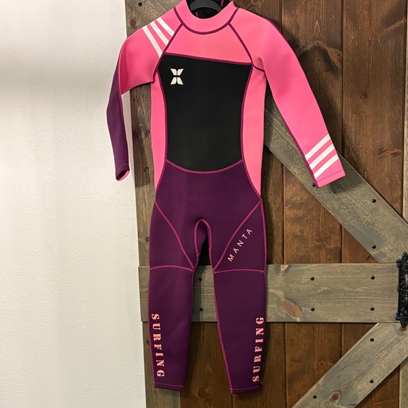 Kids Pink and Purple Rashguard - Picture 1 of 4